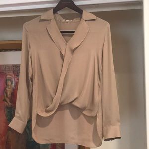 L’AGENCE | Taupe Blouse